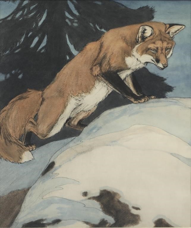 CHARLES LIVINGSTON BULL (1874-1932)Fox