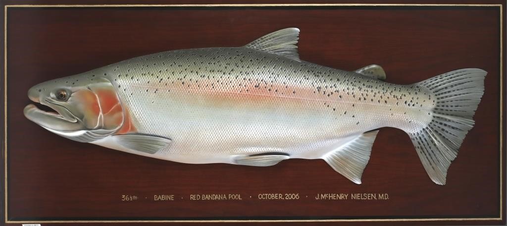 TROPHY STEELHEAD CARVINGStephen 3aedbd