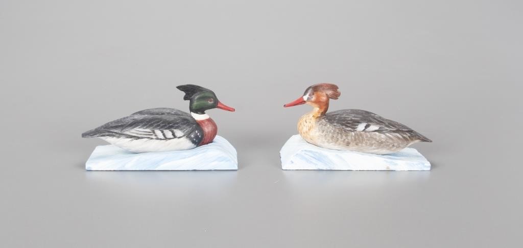 MINIATURE MERGANSER PAIRDavison 3aee3a