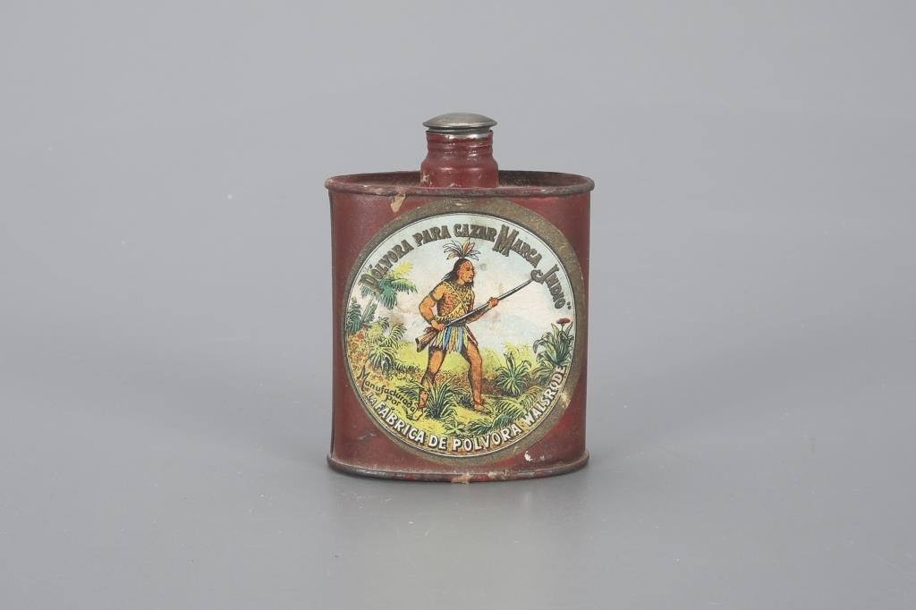 ONE INDIAN POWDER TIN3 1/2 in.