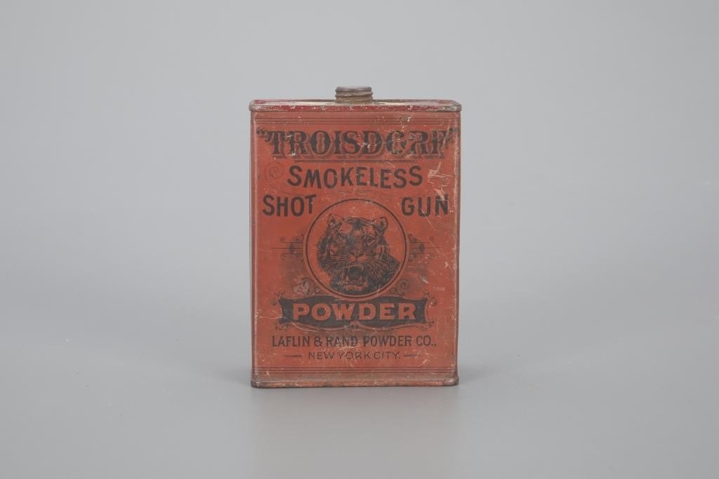 ONE LAFLIN & RAND POWDER TIN5 1/2