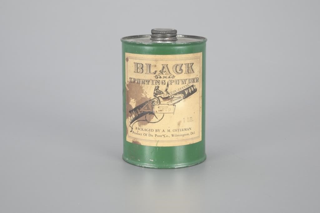 ONE BLACK SPORTING POWDER CAN5 3aeedd