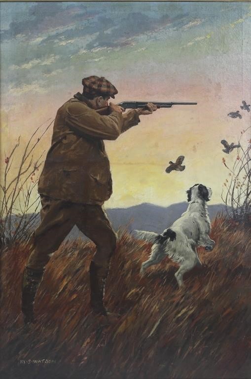 HENRY SUMNER HY WATSON 1868 1933 Quail 3aefd8