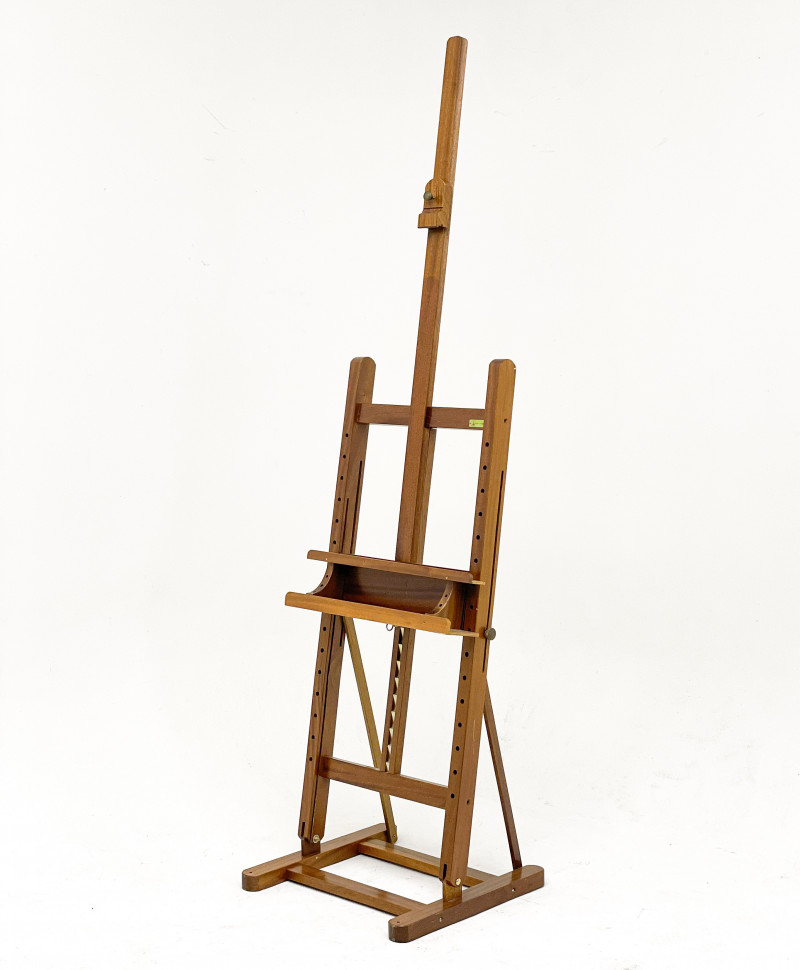 ITALIAN MAHOGANY GALLERY EASEL93 3af0ed