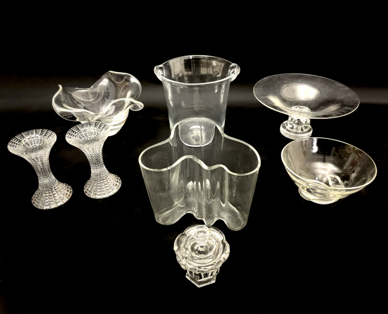 ALVAR AALTO, STEUBEN, ROSENTHAL, BACCARAT,