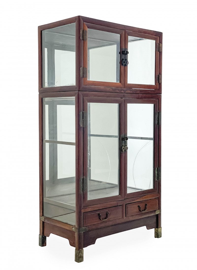 CHINESE HARDWOOD DISPLAY CABINET59