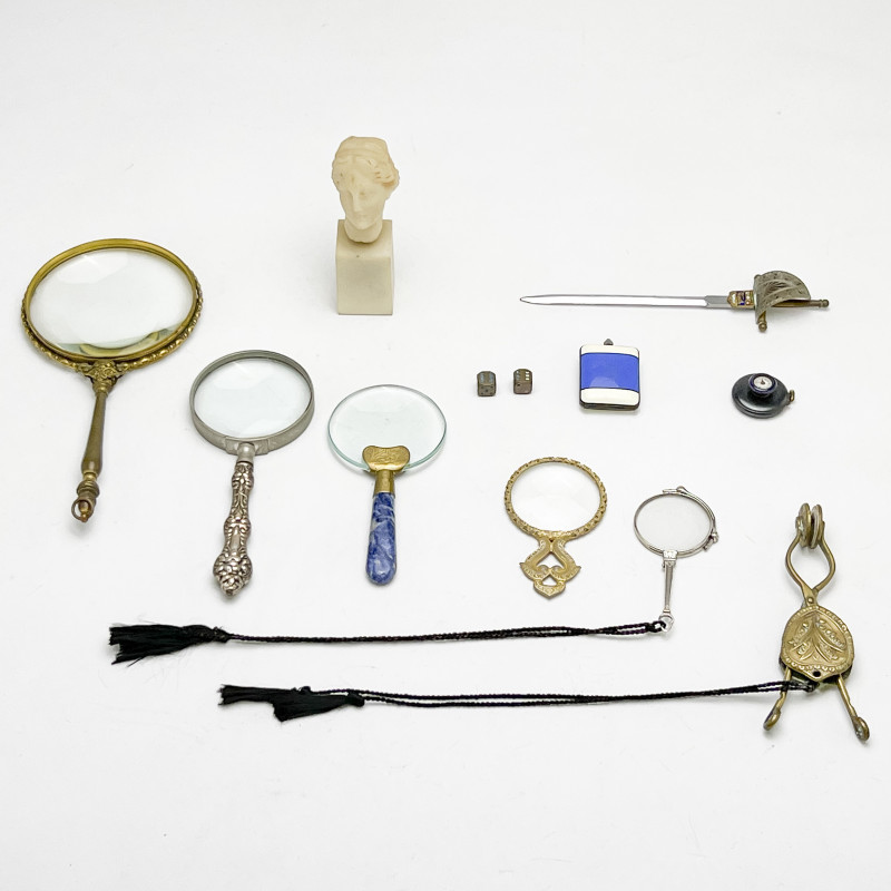 ASSORTED MAGNIFYING GLASSES AND 3af15e