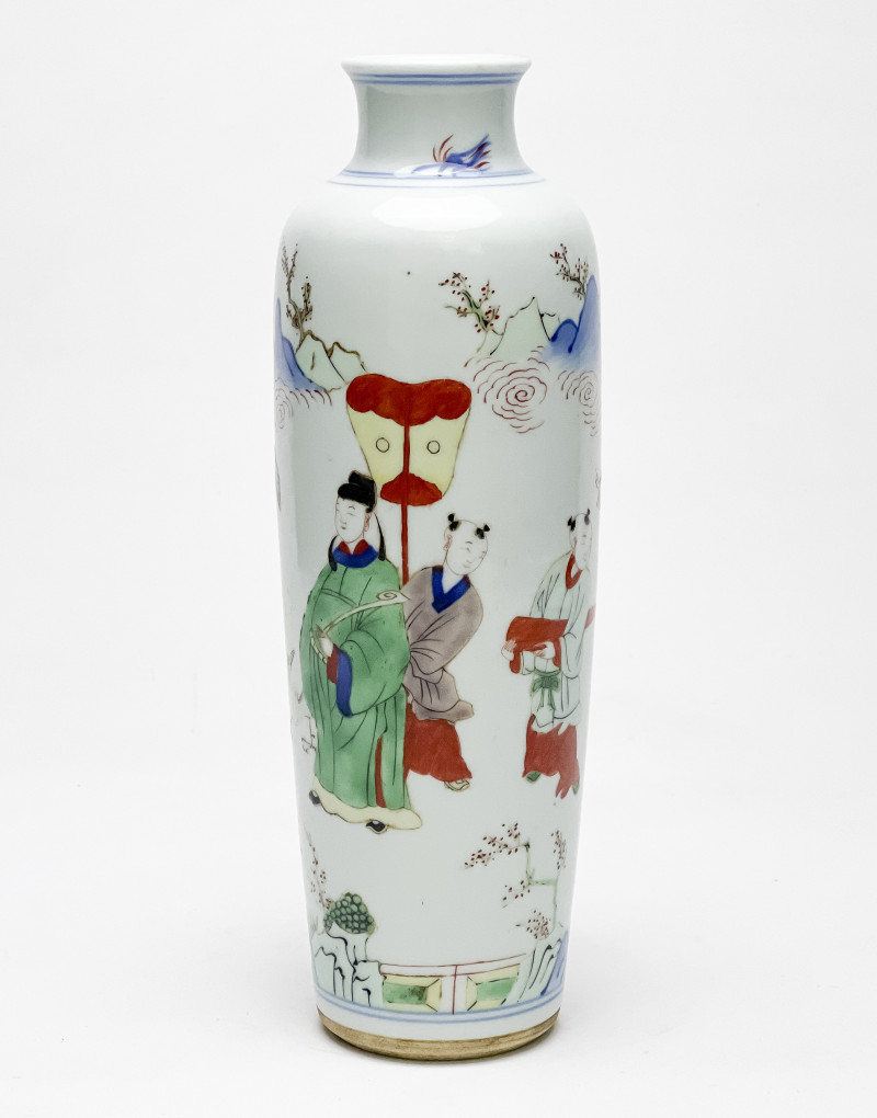 CHINESE WUCAI PORCELAIN SLEEVE