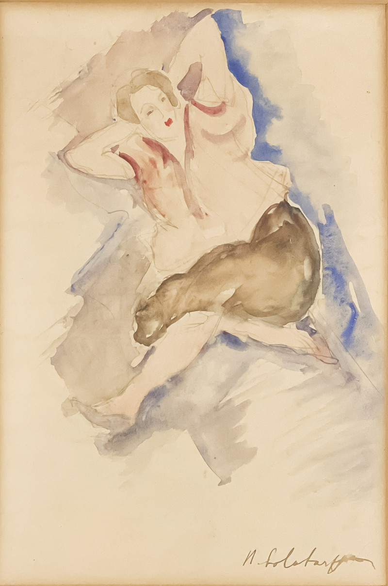 Boris SolotareffRussian (1889-1966)watercolor