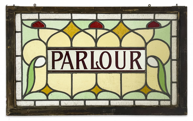 VICTORIAN STAINED GLASS PARLOUR 3af250