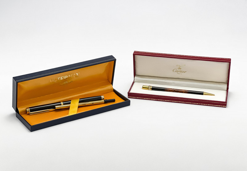 MUST DE CARTIER AND WATERMAN BALL POINT