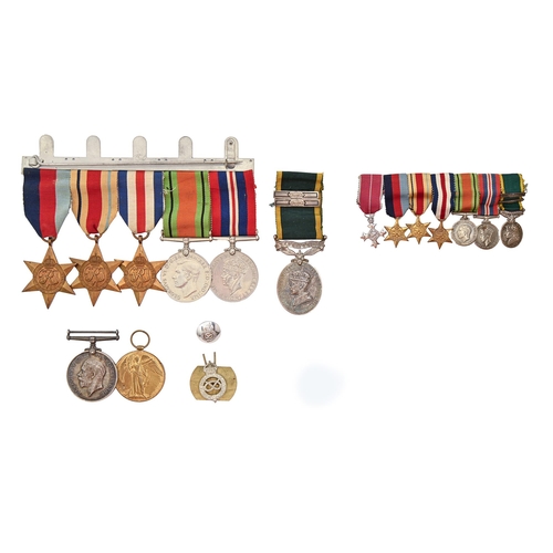 WWI, pair, British War Medal and