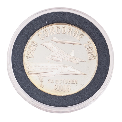 Concorde Last Flight 2oz commemorative