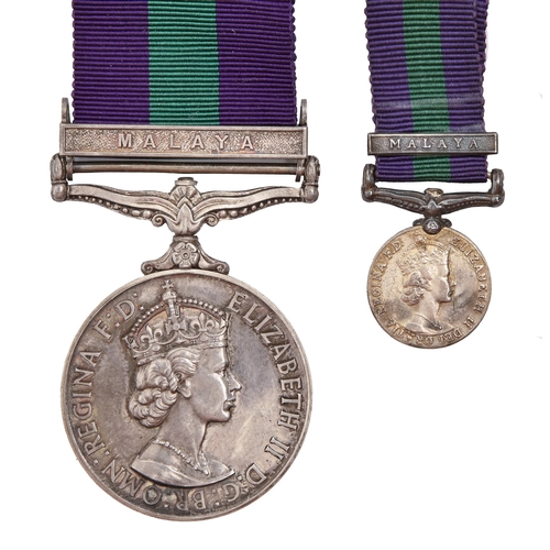 General Service Medal EIIR one