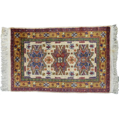 A Turkish Cicim rug, 84cm x 59cm