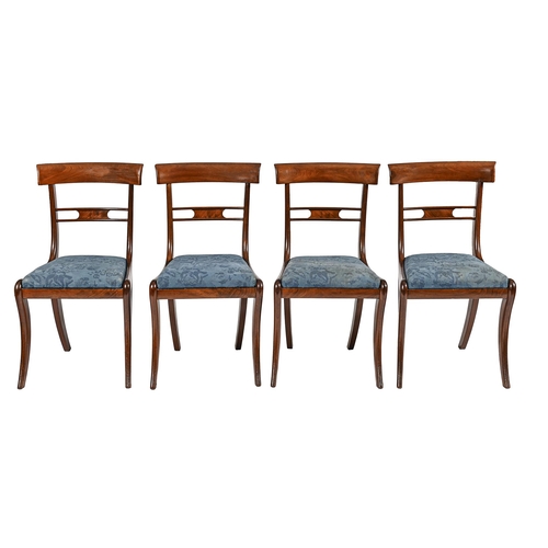 A set of four William IV mahogany 3af415