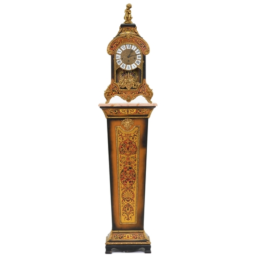 Boule clock and pedestal Louis 3af435