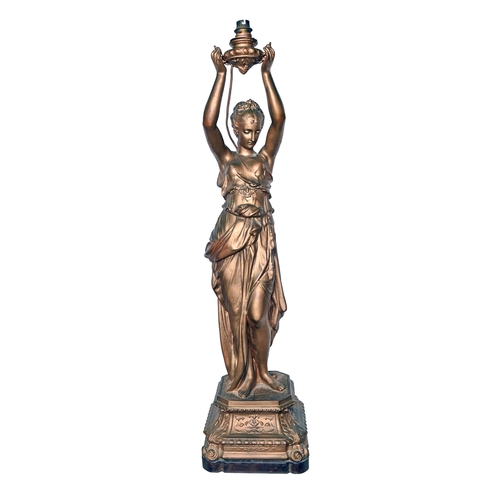 A French fin de siecle spelter 3af46f