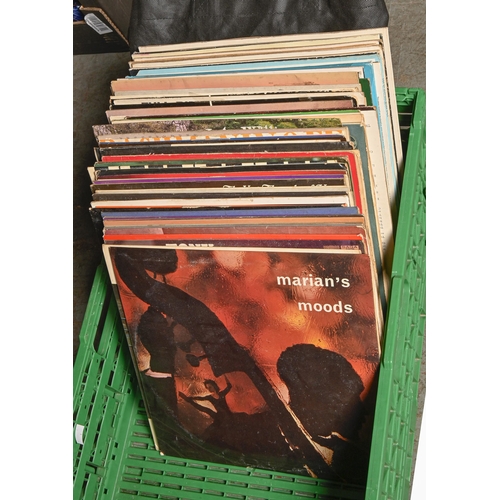 A quantity of vintage vinyl LP