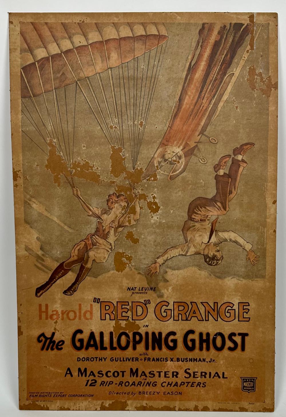 MOVIE POSTER “THE GALLOPING GHOST”