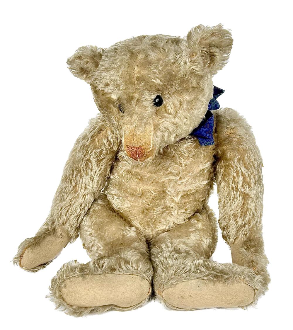 STEIFF TEDDY BEAR CIRCA 1920 HEIGHT 3af504