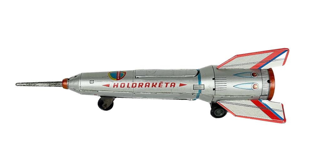 HOLDRAKETA TIN WIND UP ROCKET WITH 3af51d