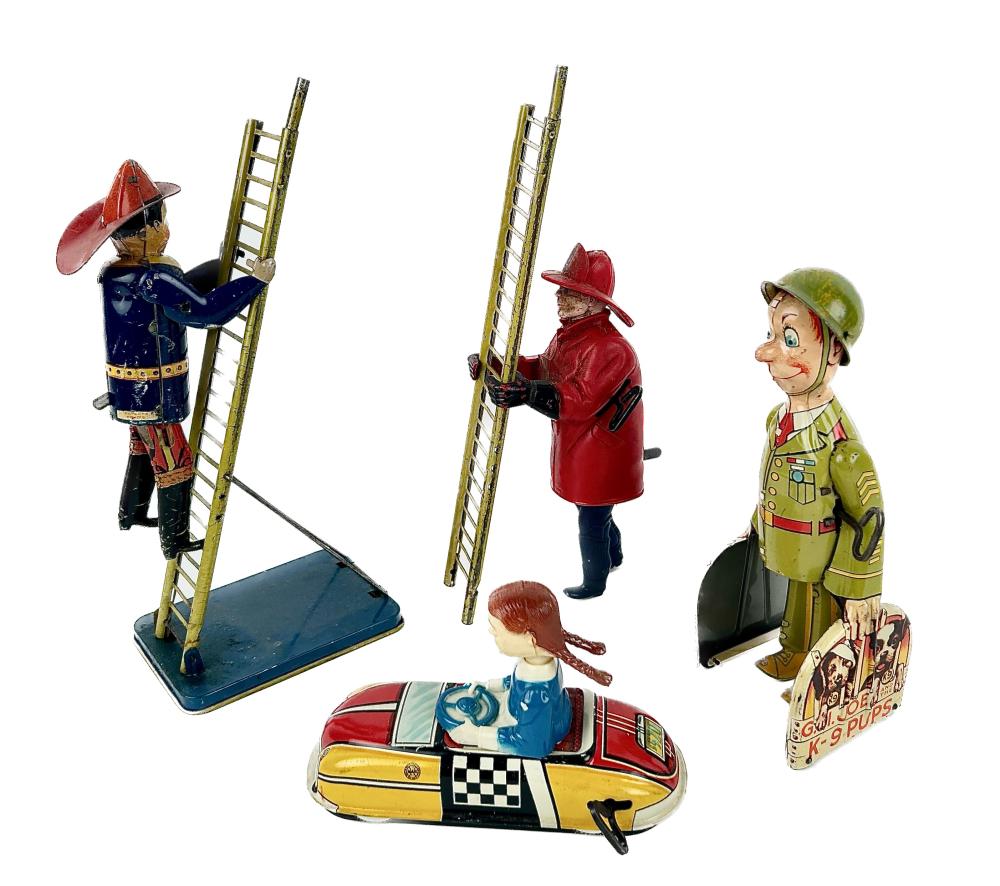 FOUR MARX WIND-UP TOYS 20TH CENTURY