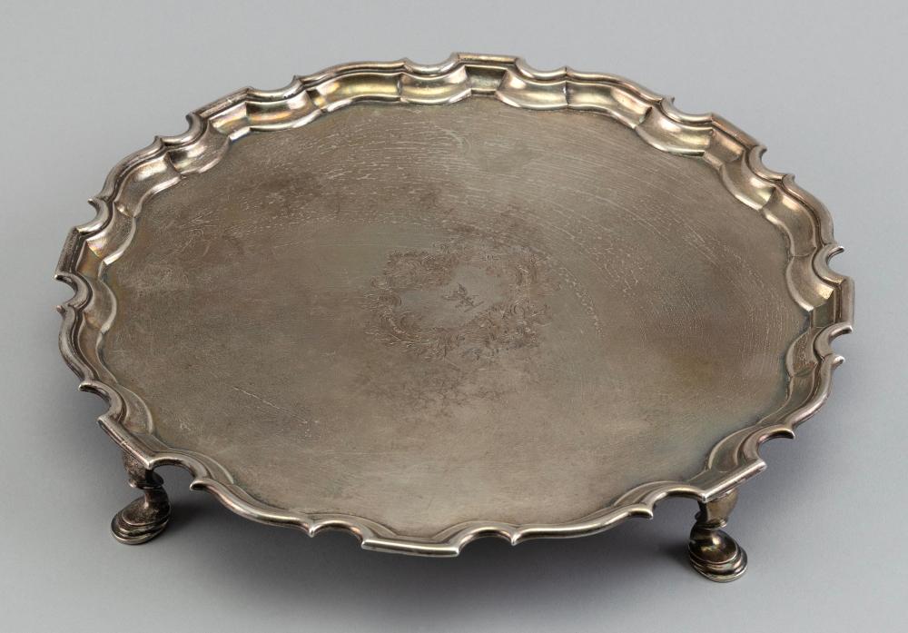 ENGLISH STERLING SILVER SALVER 3af5be