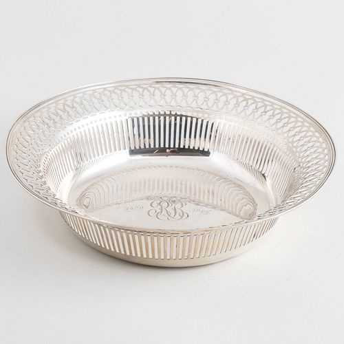 TIFFANY & CO. SILVER BASKETMarked