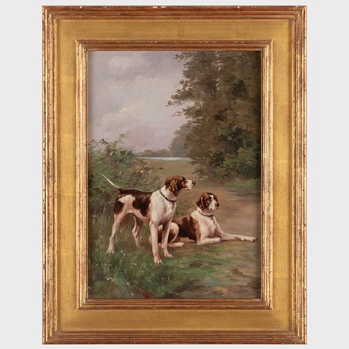ALBERT WILLIAMS: TWO HOUNDS IN