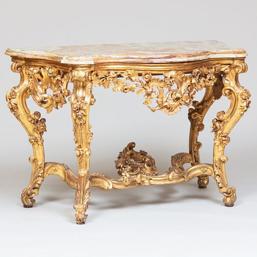 ITALIAN ROCOCO CARVED GILTWOOD 3b1e89