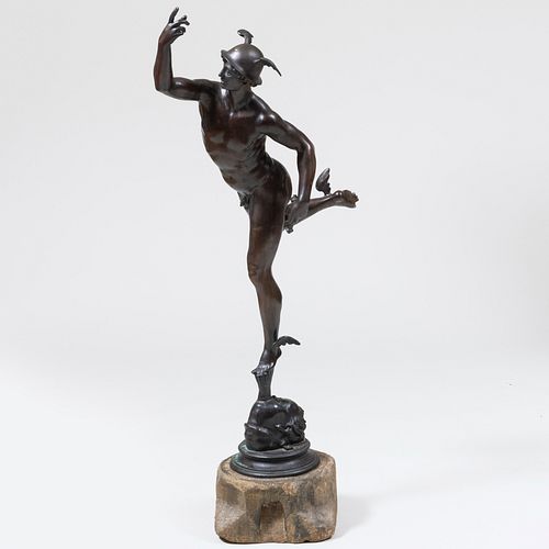 BRONZE MODEL OF MERCURY, AFTER