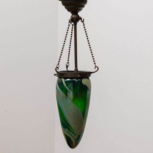 TIFFANY STUDIOS PATINATED-BRONZE