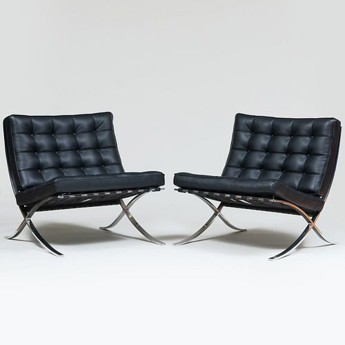 PAIR OF MIES VAN DER ROHE FOR KNOLL