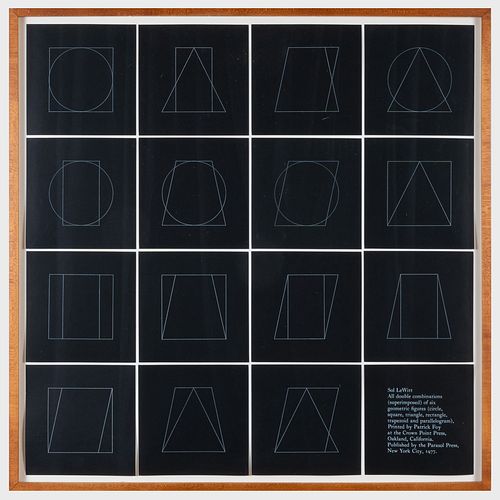 SOL LEWITT 1928 2007 ALL DOUBLE 3b1f75