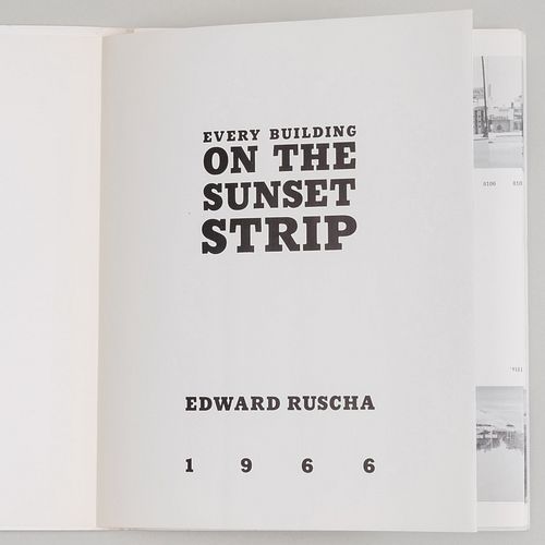 ED RUSCHA (B. 1937): EVERY BUILDING