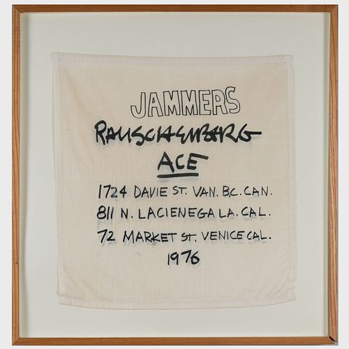 ROBERT RAUSCHENBERG (1925-2008):