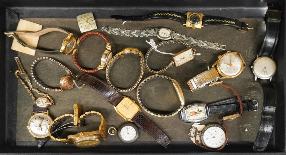 COLLECTION OF VINTAGE WRISTWATCHES 3b2016