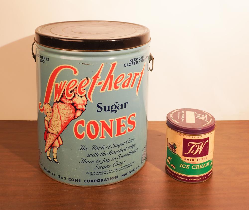 SWEET-HEART SUGAR CONE BARREL AND