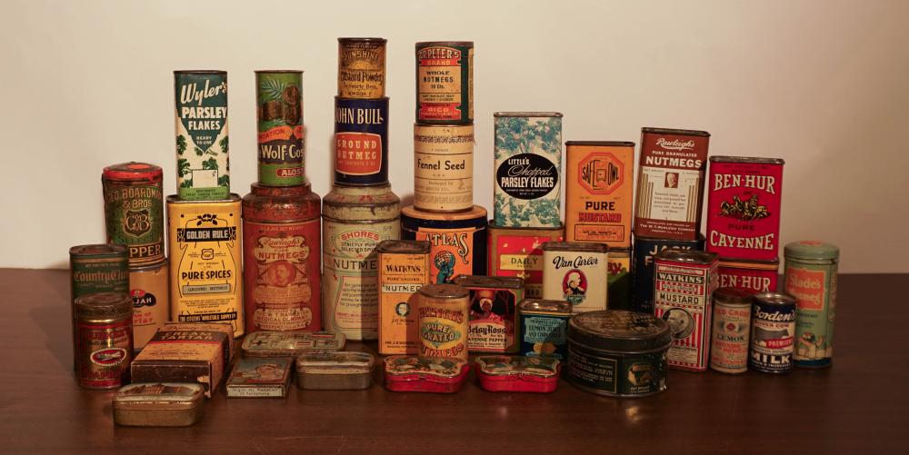 GROUP OF ASSORTED SPICE AND CONDIMENT