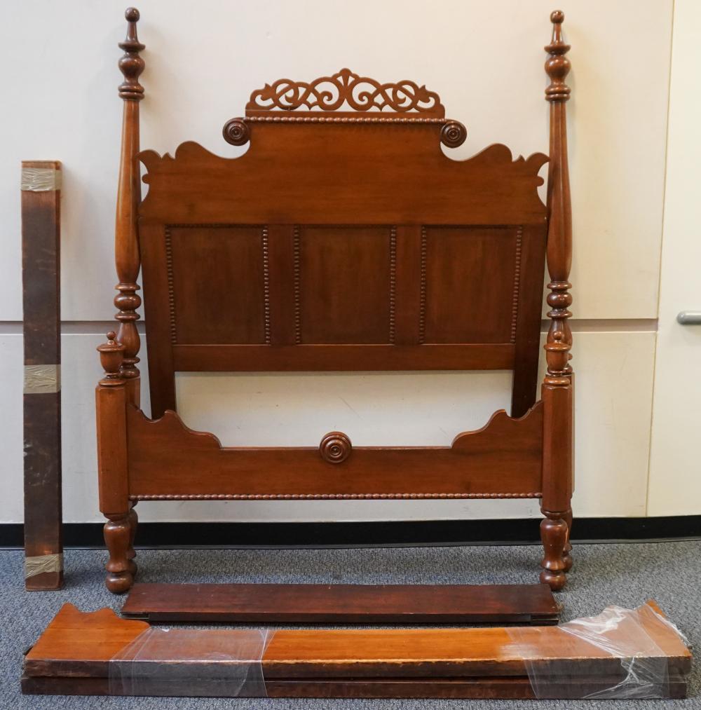 VICTORIAN STYLE MAHOGANY FULL BEDSTEAD,