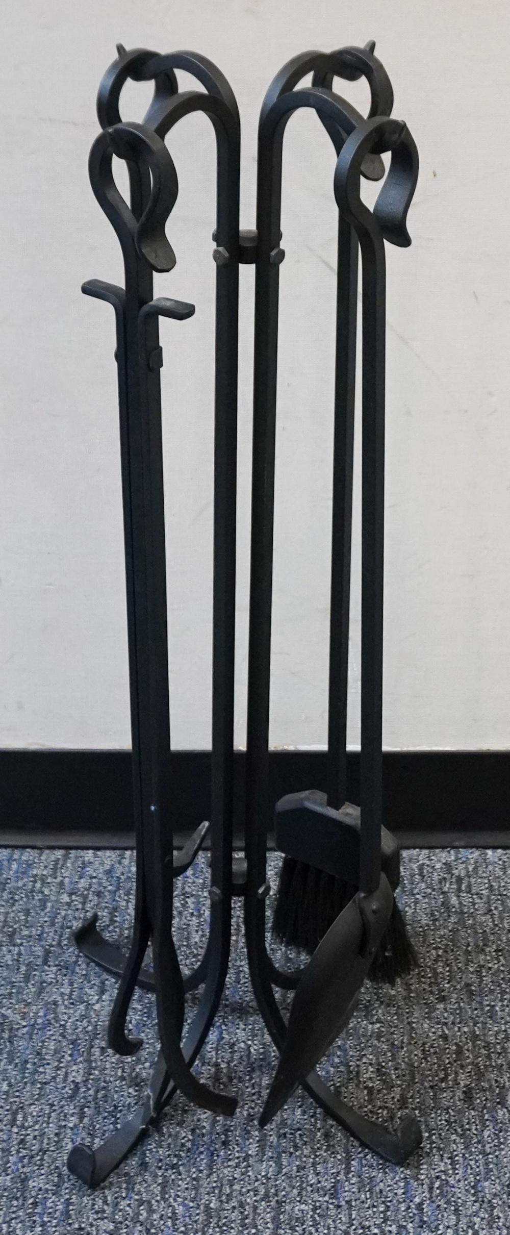 SET OF BLACK IRON FIRE TOOLSSet