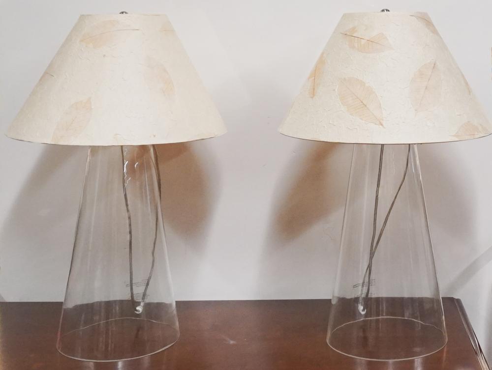 PAIR OF CONTEMPORARY CONICAL SHAPED 3b220d