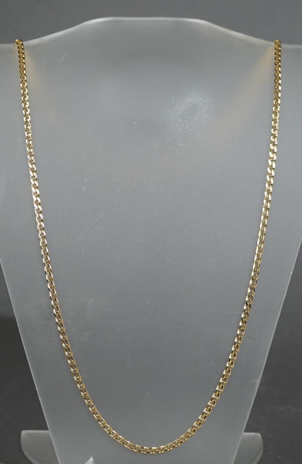 14-KARAT YELLOW-GOLD ‘ANCHOR-LINK’