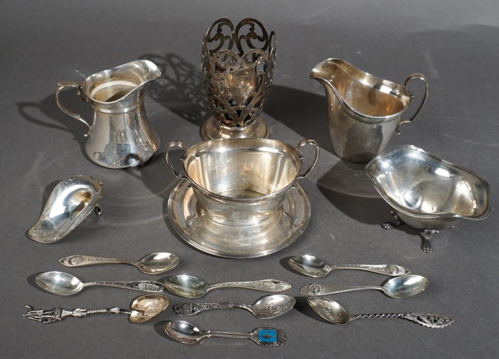 COLLECTION OF STERLING SILVER ARTICLES
