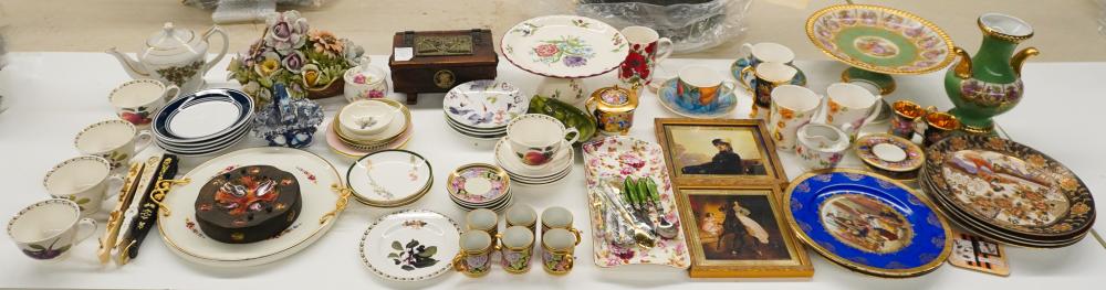 COLLECTION OF MOSTLY EUROPEAN PORCELAIN 3b233a