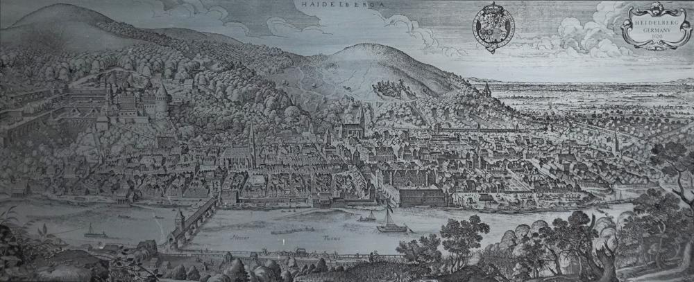 "HEIDELBERG GERMANY 1620", REPRODUCTION