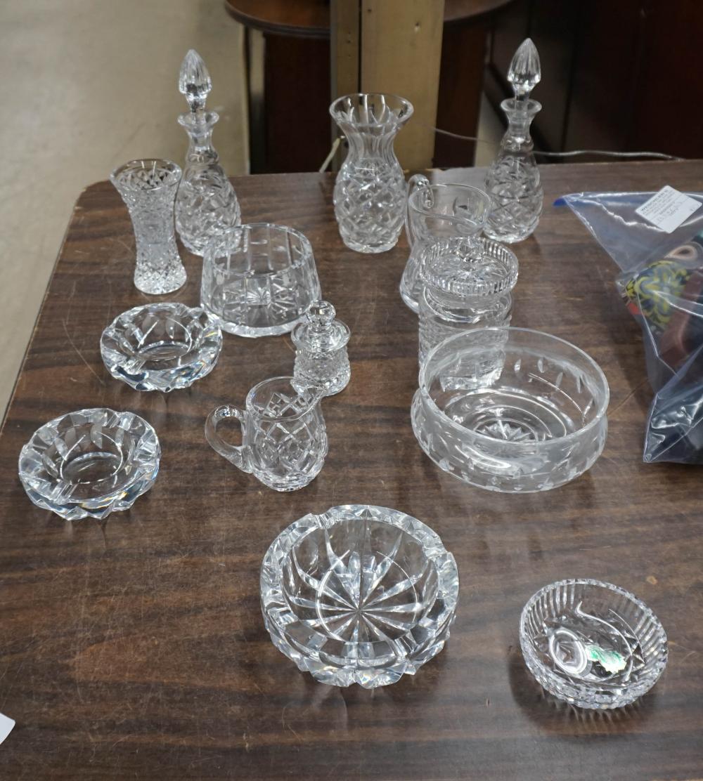 COLLECTION OF WATERFORD CUT CRYSTAL