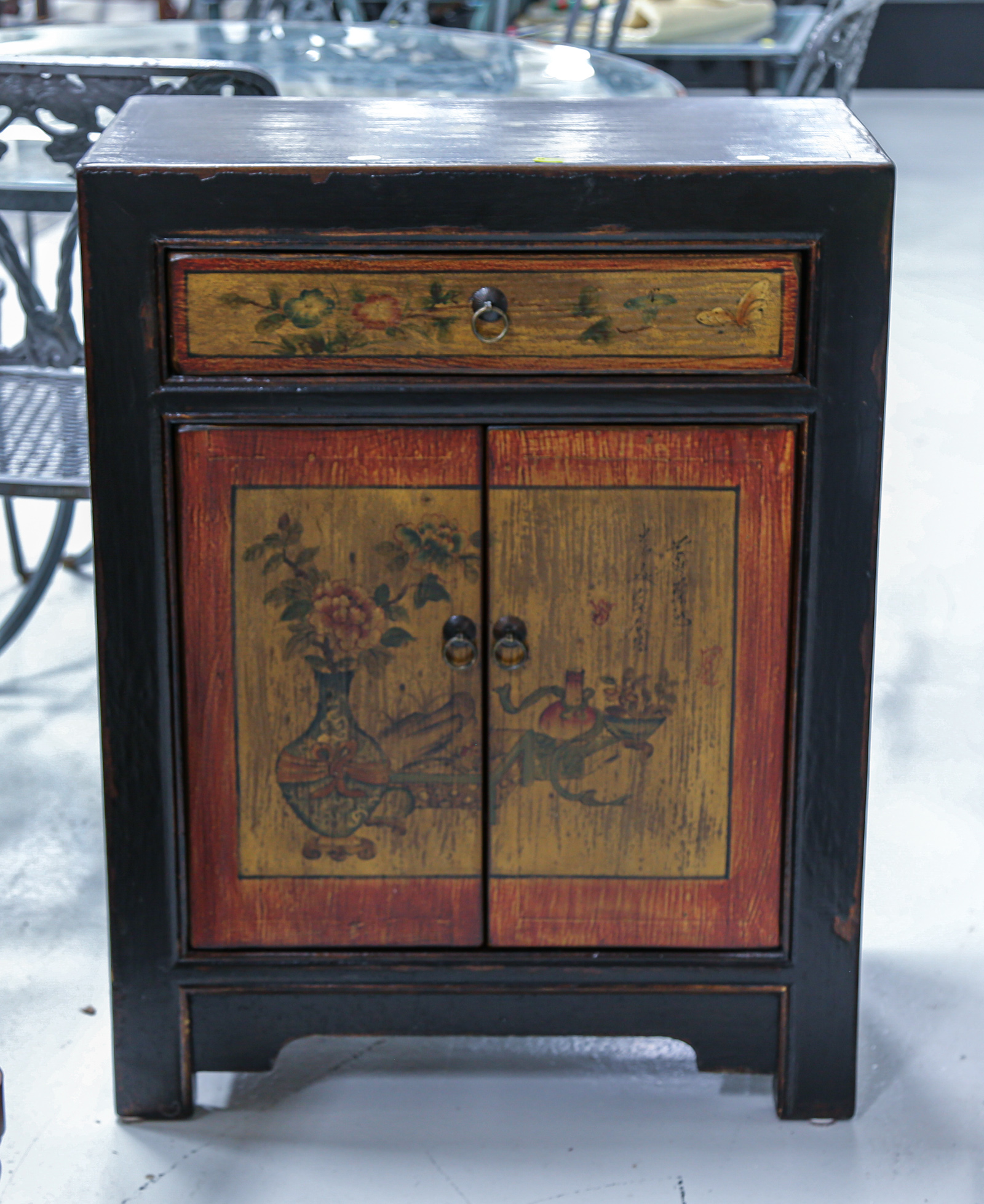 CHINESE RUSTIC PINE CABINET 20th 3b24f4