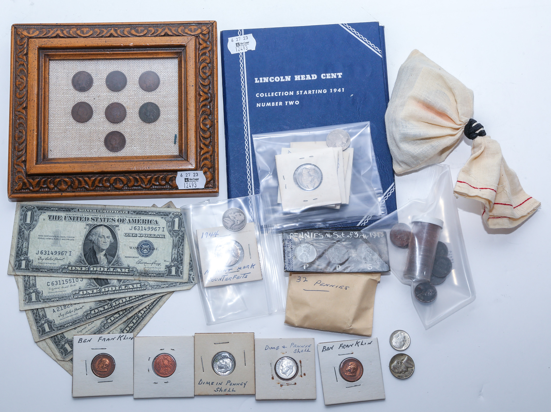 COLLECTION OF ODDS & ENDS 1) Lincoln